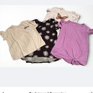 Kids t-shirt bundle of 3 Graphic and Solid T-Shirts